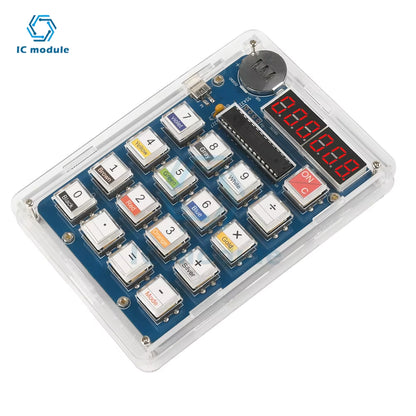 6--Digit Calculator Kit DIY Soldering Practice Kit MCU Soldering Training Experiment Practice DIY Solder Project Electronics Kit