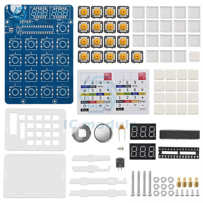 6--Digit Calculator Kit DIY Soldering Practice Kit MCU Soldering Training Experiment Practice DIY Solder Project Electronics Kit
