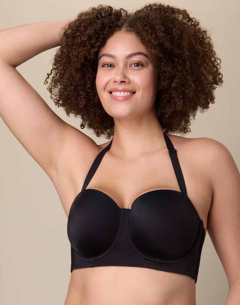 Playtex Full-Coverage Strapless Bra with Convertible Straps Moisture-Wicking Women'S Comfortable Fit Everyday Support Breathable Us4801