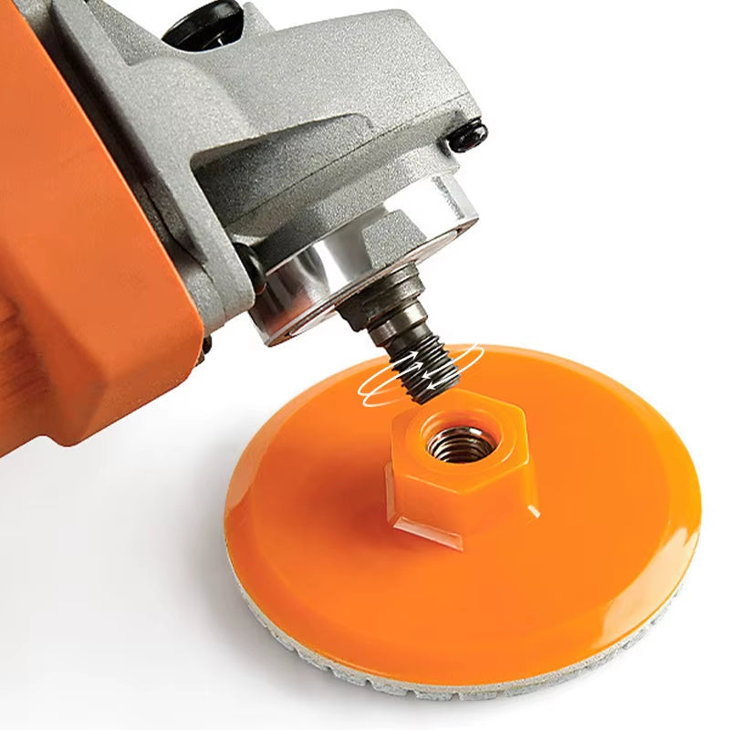 Integrated Stone Trimming/Polishing Disc for M14 Angle Grinder Dry Polishing Marble Ceramic Tile Chamfering Grinding Edge 150#