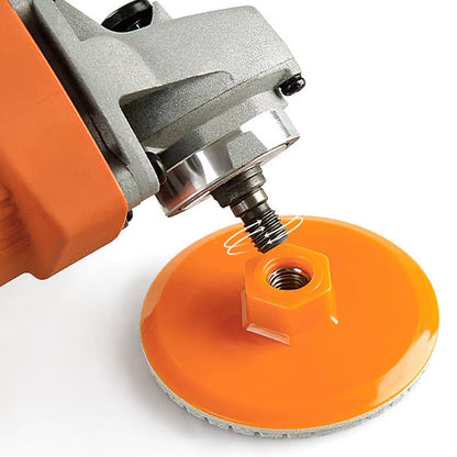 Integrated Stone Trimming/Polishing Disc for M14 Angle Grinder Dry Polishing Marble Ceramic Tile Chamfering Grinding Edge 150#