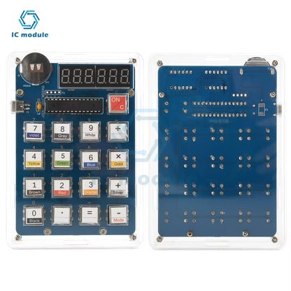 6--Digit Calculator Kit DIY Soldering Practice Kit MCU Soldering Training Experiment Practice DIY Solder Project Electronics Kit