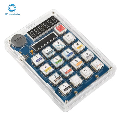6--Digit Calculator Kit DIY Soldering Practice Kit MCU Soldering Training Experiment Practice DIY Solder Project Electronics Kit