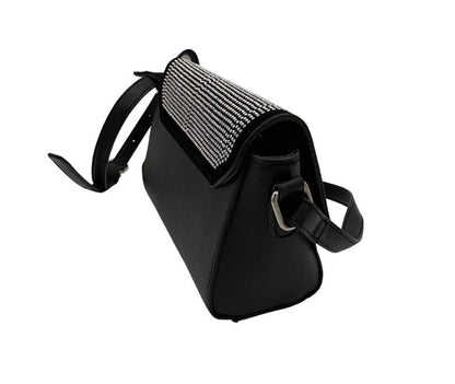 Valentino Orlandi Rhinestone Crossbody Bag