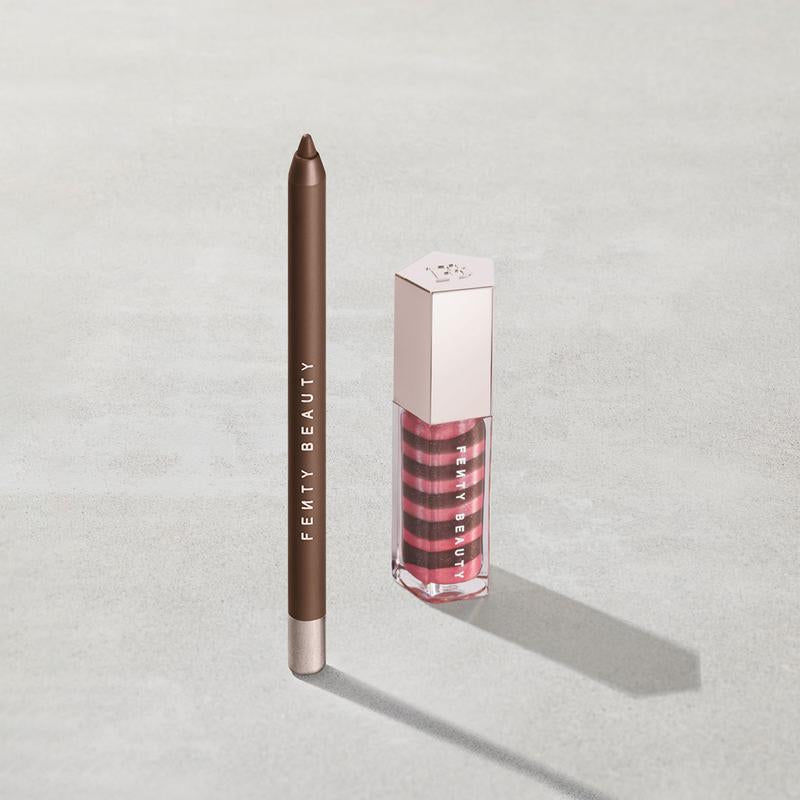 Fenty Beauty Swirled Lip Essentials: Gloss Bomb Lip Gloss + Trace’D Out Lip Liner