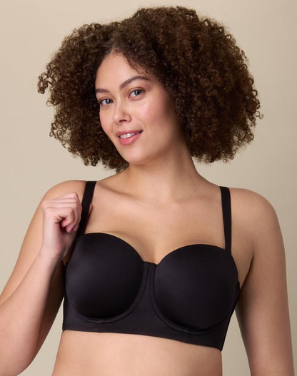 Playtex Full-Coverage Strapless Bra with Convertible Straps Moisture-Wicking Women'S Comfortable Fit Everyday Support Breathable Us4801