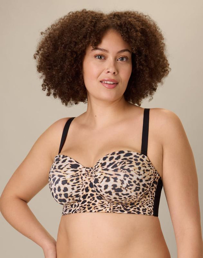 Playtex Full-Coverage Strapless Bra with Convertible Straps Moisture-Wicking Women'S Comfortable Fit Everyday Support Breathable Us4801