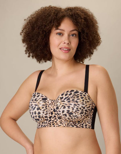 Playtex Full-Coverage Strapless Bra with Convertible Straps Moisture-Wicking Women'S Comfortable Fit Everyday Support Breathable Us4801